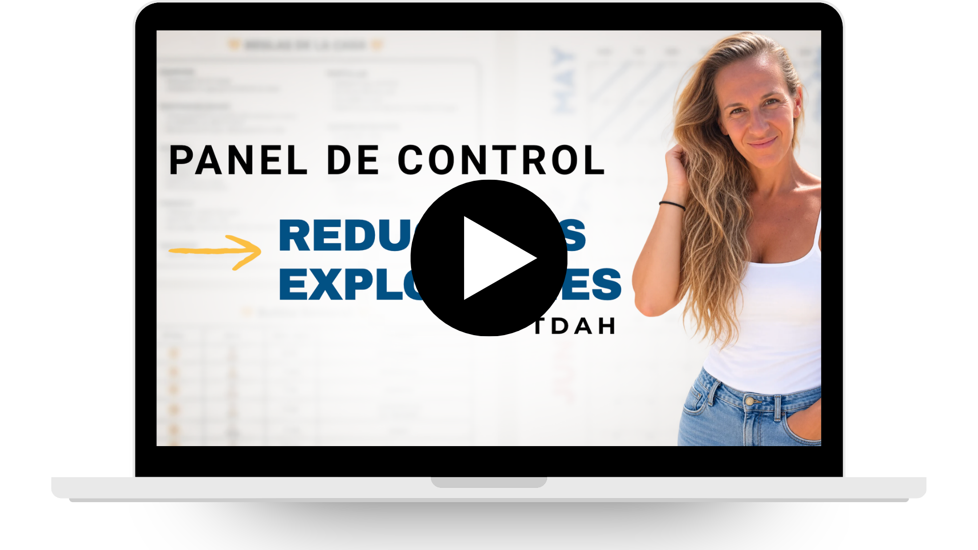Panel de Control Laptop
